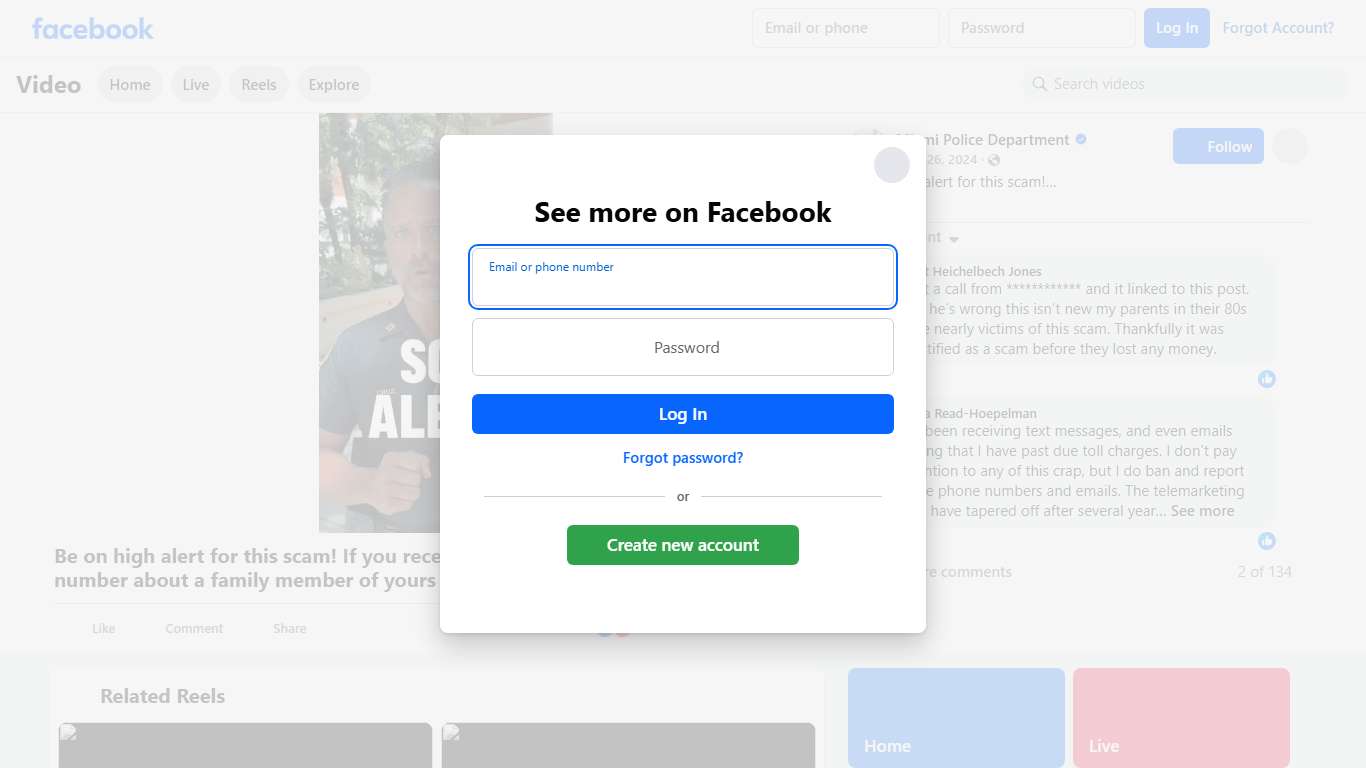 Be on high alert for this scam! If you receive a call from an unknown number about a family member of yours being hurt, your first step should be to confirm with your family. This call could be a scam. Another sign that it's a scam will be them asking for money over the phone. What you should do instead: ➡️ Hang up ➡️ Take note of the phone number ➡️ Call authorities Miami Police Department Facebook
